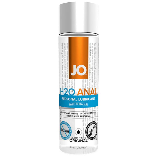 Personal Anal Lubricant H2O - 8oz/237ml