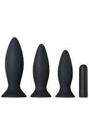 Rechargeable Vibrating Anal Trainer Kit - Regular