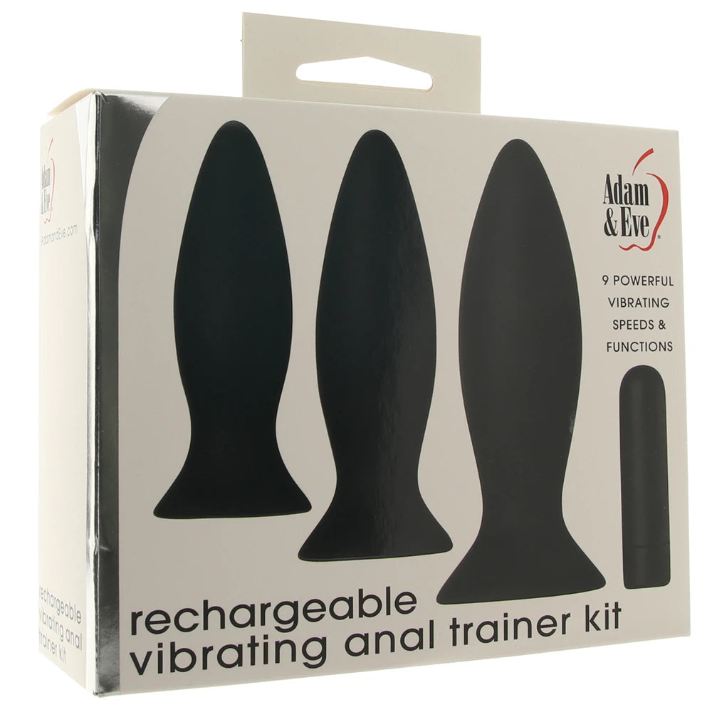 Rechargeable Vibrating Anal Trainer Kit - Regular